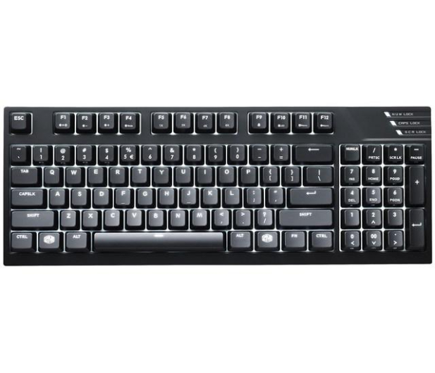 COOLER MASTER KLAWIATURA MASTERKEYS PRO M WHITE LED MECHANICZNA (CHERRY MX RED, BIAŁE PODŚWIETLENIE) - 1450210 - zdjęcie 3